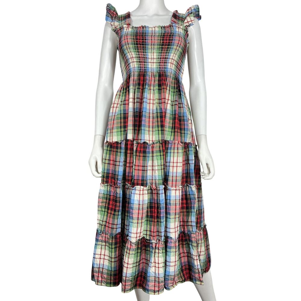 Hill House Home Smocked Multicolor Ellie Nap Dress Size S - Picture 2 of 4